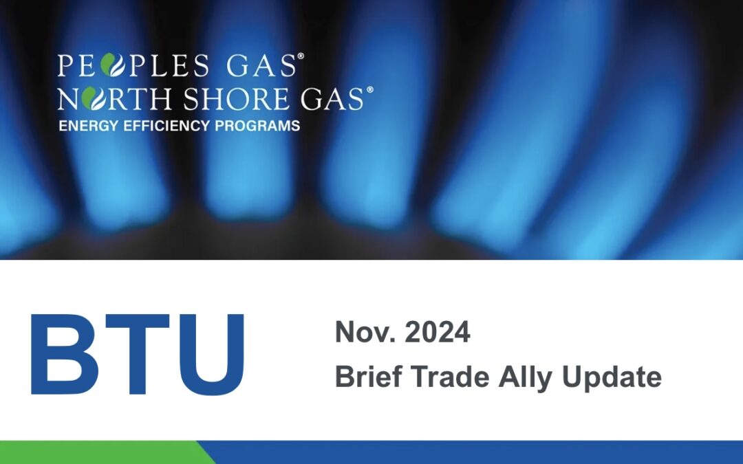 November 2024 Brief Trade Ally Update