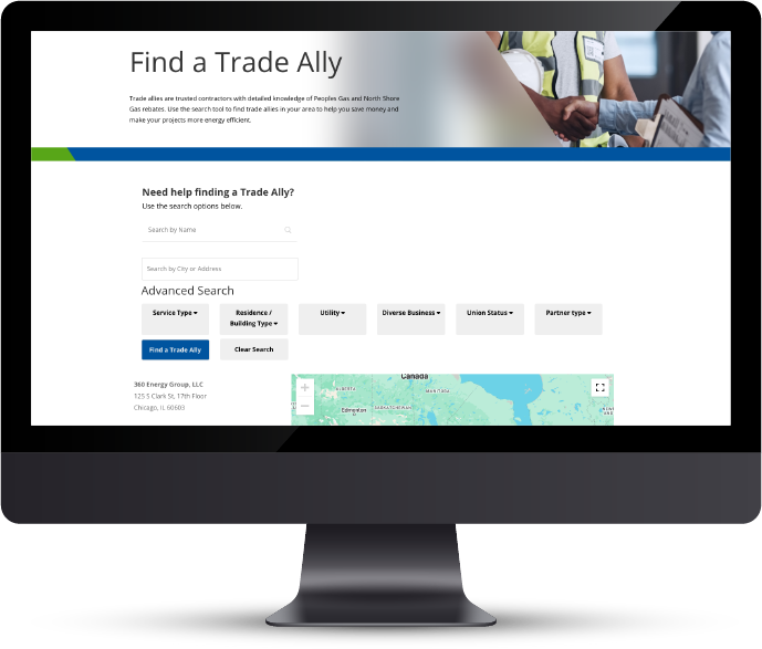 find-TA-desktop Find a Trade Ally Tool